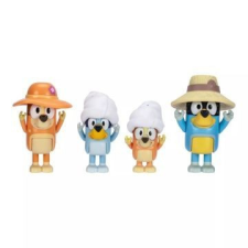TM Toys Bluey: Családi utazás játékkészlet - 4 db-os játékfigura