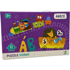 TM Toys DODO Dodo Magyar Abc Vonat 21 Db 3+ puzzle, kirakós