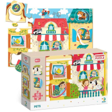 TM Toys Dodo Kedvencek18db-os puzzle (DOP300160) puzzle, kirakós