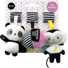 TM Toys Gagagu lógó plüss Panda, Labda, Majom készségfejlesztő