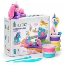 TM Toys Hey Clay: Nagy gyurma szett - Unikornis kreatív és készségfejlesztő