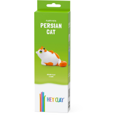 TM Toys Hey Clay Szőrös kedvencek - Perzsa macska kreatív és készségfejlesztő