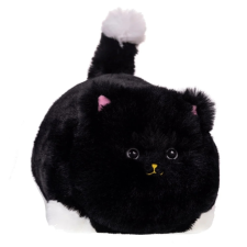 TM Toys Huggy Luv Interaktív plüss hanggal - fekete cica plüssfigura