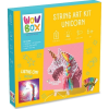 TM Toys Wow Box Világító csomózó képkészítő készlet - Unikornis (5904754609296)