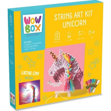 TM Toys Wow Box Világító csomózó képkészítő készlet - Unikornis (5904754609296) kreatív és készségfejlesztő
