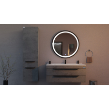  TMP IRON Kerek Fürdőszobitükör - LED Világítás - 70 cm bútor