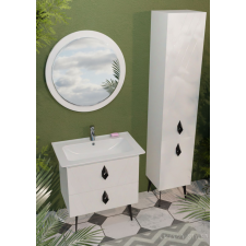 TMP KEOPS 70 lábon álló fürdőszobabútor 70 cm CeraStyle Blue porcelán mosdókagylóval fürdőszoba bútor