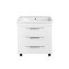 TMP TRIO 80 lábon álló fürdőszobabútor Sanovit LUXURY - 11080 porcelán mosdóval - 80,5 x 46cm