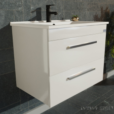 TMP VIVA 65 fali függesztett fürdőszobabútor 65 cm Sanovit Atria 9065 porcelán mosdókagylóval fürdőszoba bútor