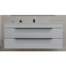 TMP VOX 85 fali fürdőszobabútor - fehér- műmárvány mosdóval - 85 cm fürdőszoba bútor