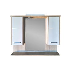  TMP ZX - SONOMA- tükrös szekrény 95cm fürdőszoba bútor