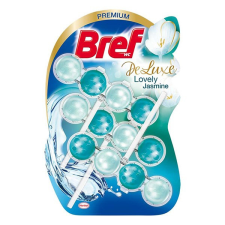  Toalett illatosító golyó BREF DeLuxe Jasmine 3x50g tisztító- és takarítószer, higiénia