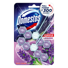 Toalett öblítő DOMESTOS Power5 Lavender 2x55 g tisztító- és takarítószer, higiénia
