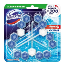  Toalett öblítő Domestos Power5 Ocean 3x55 g tisztító- és takarítószer, higiénia
