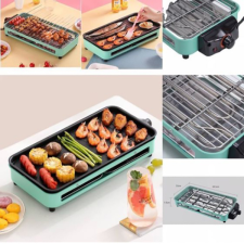 Többfunkciós elektromos grillsütő, 1500W grillsütő