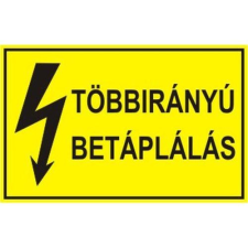  Többirányú betáplálás - öntapadó, 150*100mm információs tábla, állvány