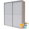 TODI gardróbszekrény Magic 160cm széles