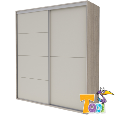 TODI gardróbszekrény Teddy 140cm széles bútor
