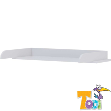 TODI Todi White Bunny pelenkázó toldalék 3 fiókos komódhoz - erezett fehér pelenkázó