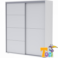 TODI White Bunny gardrób szekrény 180 cm széles bútor
