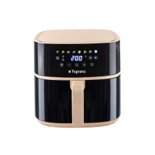TOGNANA Air Fryer, 8 L 2000W, digitális kijelző, 8 program pezsgő szín fritőz