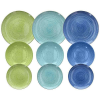 TOGNANA BAHAMAS Saint Tropez porcelán étkészlet 18 db