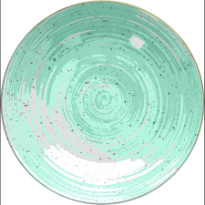 TOGNANA PEPPER BAMBOO VERDE Mélytányér, 20,5cm, 6db (ME00120M09M) tányér és evőeszköz