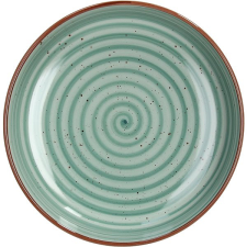 TOGNANA URBAN PASTEL VERDE Mélytányér, 18,5cm, 6db tányér és evőeszköz