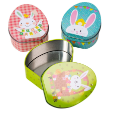  Tojás doboz fém 4,5x9x11cm dekorációs kellék