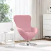  Tojásfotel Rózsaszín Bársony
