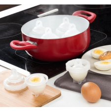  Tojásfőző szilikon forma -6 darabos konyhai eszköz