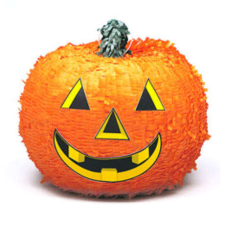 Tök Alakú Parti Pinata Játék Halloweenre party kellék