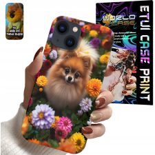 TOK ALMA IPHONE 13 MINI - ARANYOS KUTYUS KUTYA SPITZ MINI -ATUR tok és táska