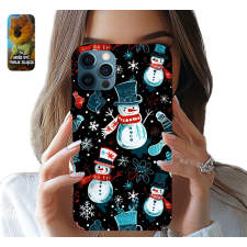 TOK ALMA IPHONE 13 PRO - KARÁCSONYI HÓEMBER + FÓLIA tok és táska