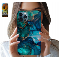 TOK ALMA IPHONE 13 PRO MAX - ELEGÁNS MÁRVÁNY KŐMINTÁK + ÜVEG tok és táska