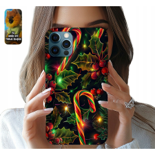 TOK ALMÁS IPHONE 12 PRO - ÜNNEPI CUKORNÁD KARÁCSONYFA FAGYÖNGY tok és táska