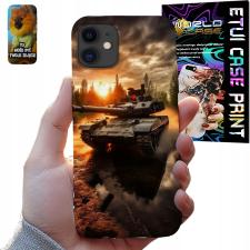 TOK APPLE IPHONE 12 MINI TANK TANKOK HADSEREG HÁBORÚS MINTÁK + ÜVEG tok és táska