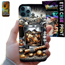 TOK APPLE IPHONE 12 PRO-HOZ - WHISKY ÜVEG SZIVAROS DIZÁJN FÉRFIAKNAK tok és táska