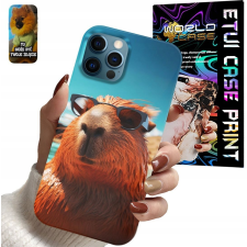 TOK APPLE IPHONE 14 PRO MAX - ARANYOS CAPYBARA ÁLLATOKKAL + FILM tok és táska