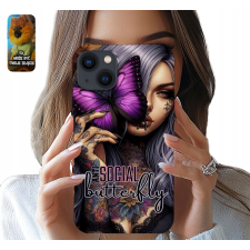  TOK APPLE IPHONE 15 - SZOCIÁLIS PILLANGÓ PILLANGÓ PILLANGÓ DIVATOS MINTÁK tok és táska