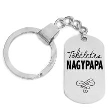  Tökéletes Nagypapa kulcstartó, választható több formában és színben kulcstartó