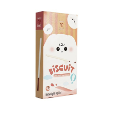 Tokimeki Biscuit White Peach Yogurt fehér barackos joghurt ízű ropi 40g előétel és snack