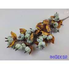  Tökös-leveles ág 87cm - Zöld dekorációs kellék