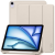 TokShop Apple iPad Air (2020 / 2022) / iPad Air 11 (2024), mappa tok, közepesen ütésálló, érintőceruza tartó, érintőceruza nélkül, Smart Case, TP SC Pen Holder, bézs (5906302309900)