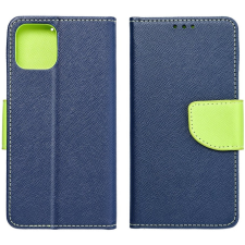 TokShop AppleiPhone16Pro,Oldalranyílótok,stand,FancyBook,sötétkék (5903396314728) tok és táska