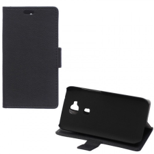 TokShop Huawei G8, Oldalra nyíló tok, stand, fekete tok és táska