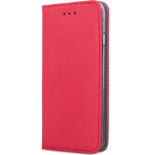 TokShop Huawei Nova 10 SE, Oldalra nyíló tok, stand, Smart Magnet, piros tok és táska