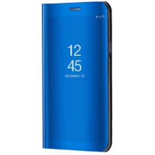 TokShop Huawei Y7 Pro (2019), Oldalra nyíló tok, hívás mutatóval, Smart View Cover, kék (utángyártott) tok és táska