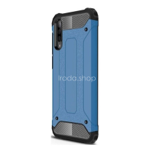 TokShop OnePlus 7 Pro, Műanyag hátlap védőtok, Defender, fémhatású, világoskék tok és táska