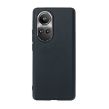 TokShop Oppo Reno10 / Reno10 Pro, Szilikon tok, fekete tok és táska